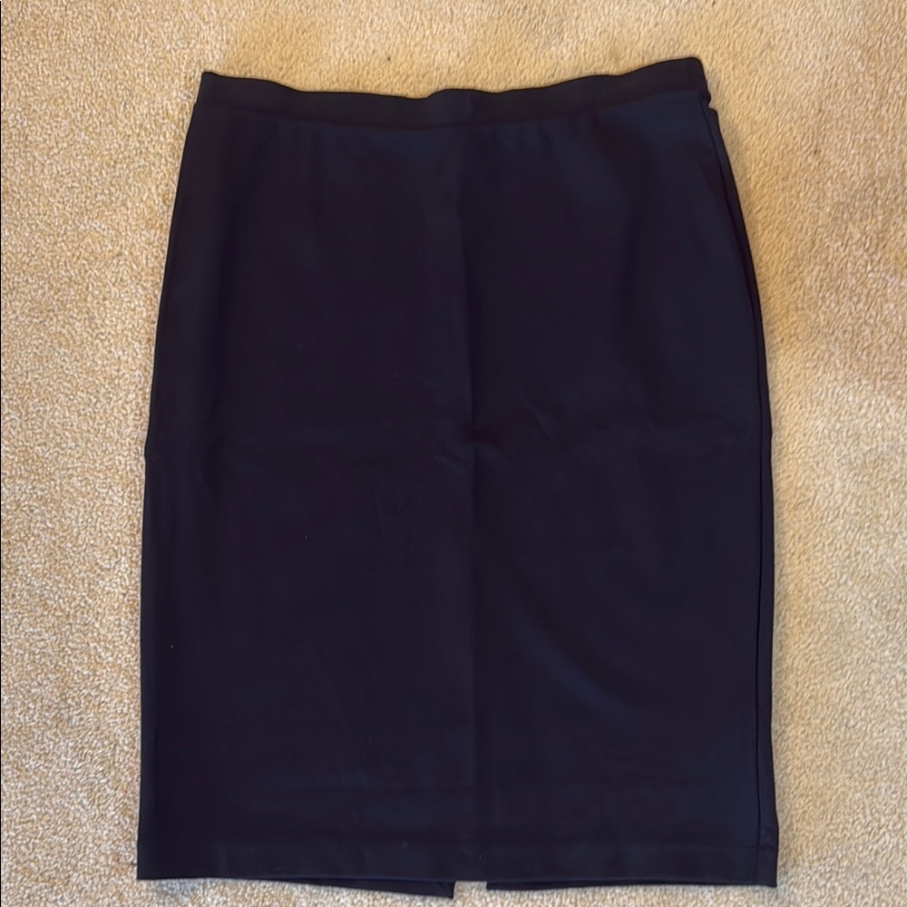 H&M Black Knee-Length Pencil Skirt